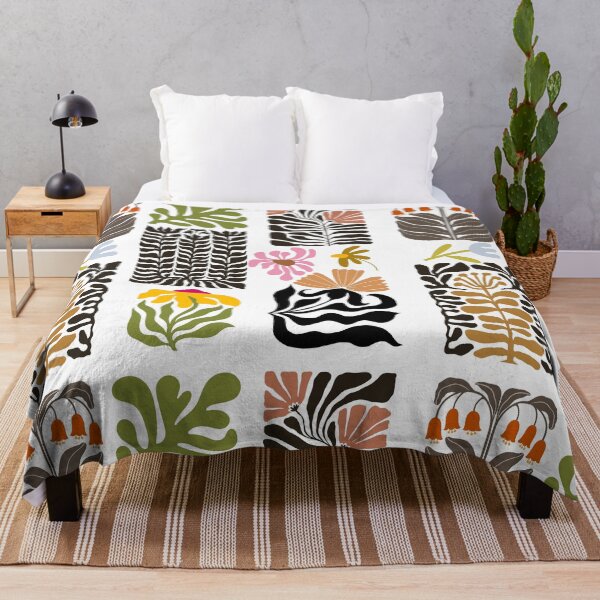 Item preview, Colorful Abstract Groovy Flower Pattern designed and sold by shazdesign24.