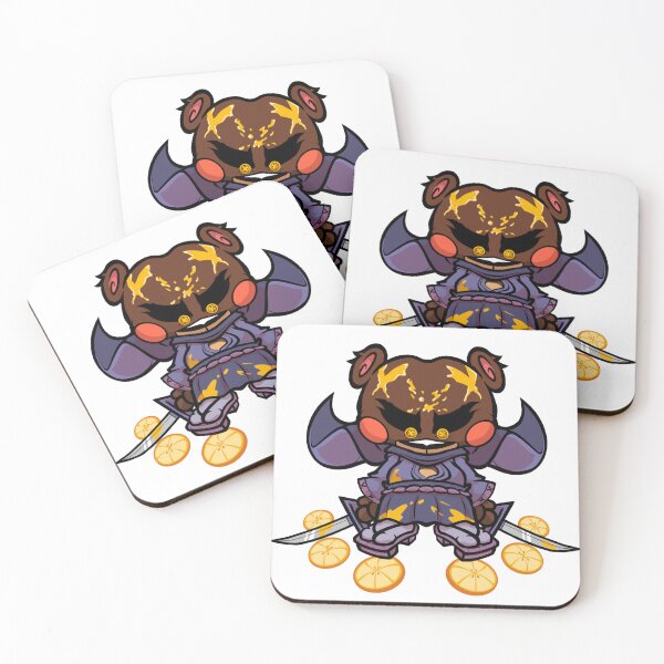 Item preview, Citrus Samurai Bear designed and sold by Teddy Scribblez | Teddyscrbz .