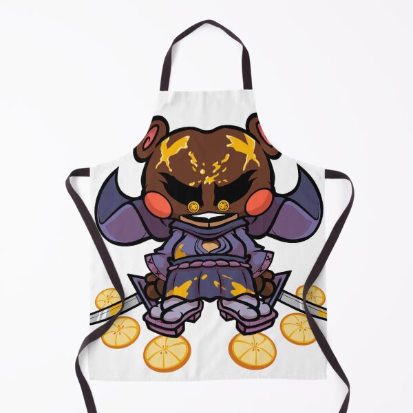 Item preview, Citrus Samurai Bear designed and sold by Teddy Scribblez | Teddyscrbz .
