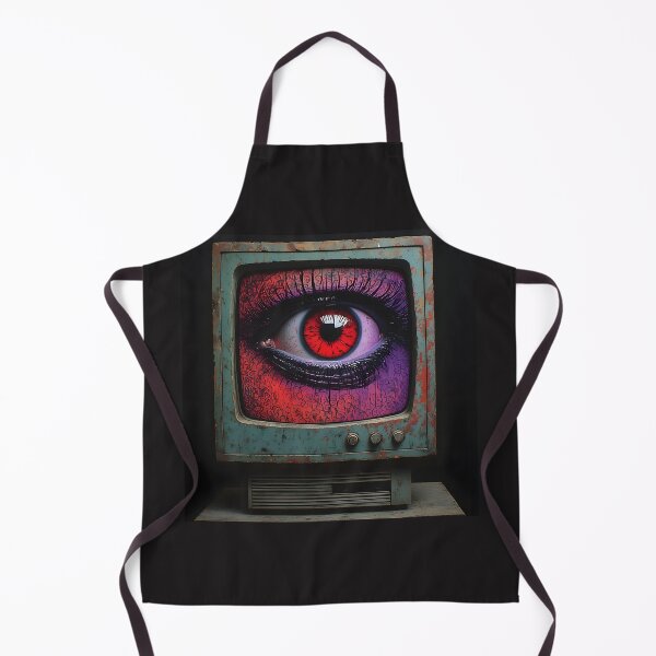 Item preview, Ojo de TV rojo te está observando designed and sold by UrbanTempleArt.