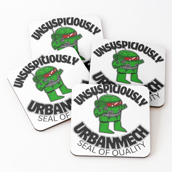 Item preview, Unsuspiciously Urbanmech Seal of Quality designed and sold by b-pen-art-stop.