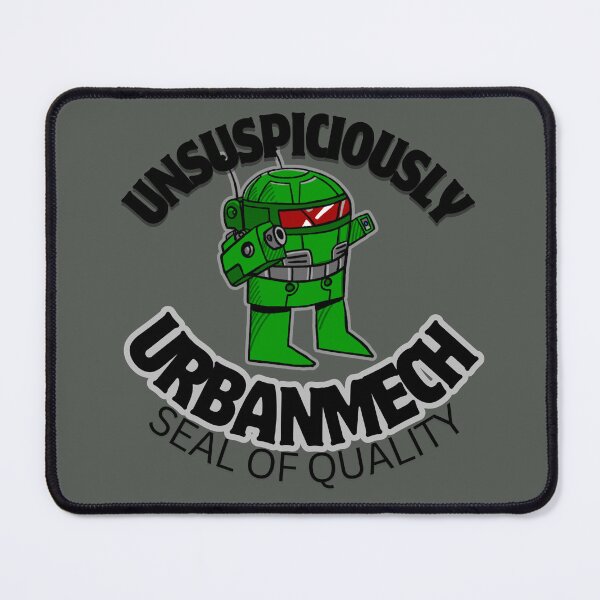 Item preview, Unsuspiciously Urbanmech Seal of Quality designed and sold by b-pen-art-stop.