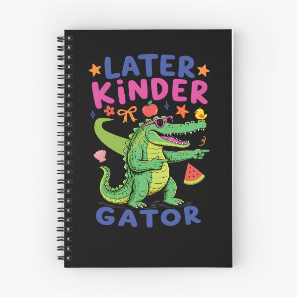 Item preview, Later Kinder Gator Kindergarten Crocodile designed and sold by coracssnpt.