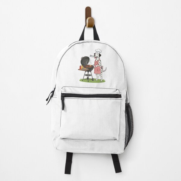 Item preview, Dalmatian BBQ Pitmaster Funny Backyard Grilling Chef Dad designed and sold by PictoVibe.