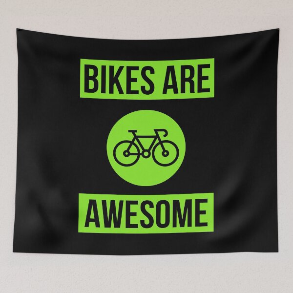Item preview, Bikes are awesome  designed and sold by Rachel the Artist .