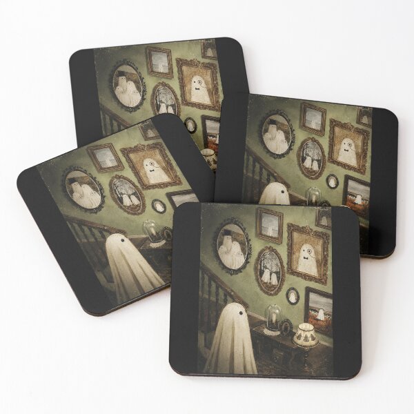 Item preview, Vintage Ghost Portrait Gallery in Haunted Victorian Room designed and sold by ferminhays.