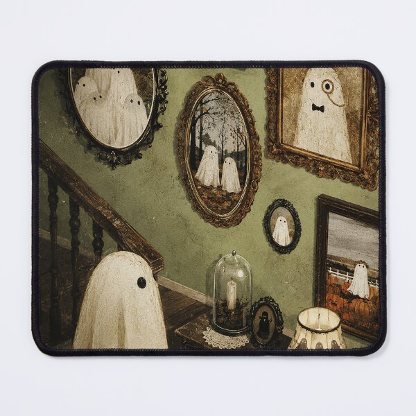 Item preview, Vintage Ghost Portrait Gallery in Haunted Victorian Room designed and sold by ferminhays.