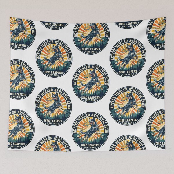 Item preview, Blue Heeler Disc Golf Club Australian Cattle Dog Frisbee designed and sold by PictoVibe.