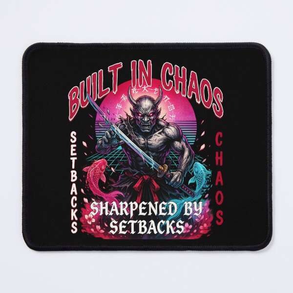 Item preview, Built in Chaos, Sharpened by Setbacks designed and sold by FinalArcStudio.