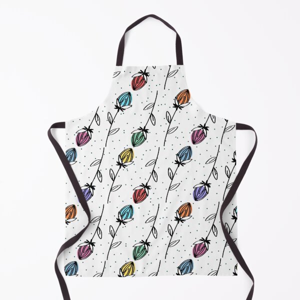 Item preview, Diagonal floral (colorful on white) designed and sold by Boy and Belugee.