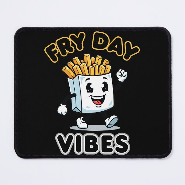 Item preview, Funny Fry Day Vibes designed and sold by ileknitilec.