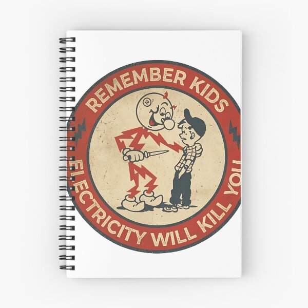 Item preview, Vintage Style Cautionary Lightning Emblem designed and sold by HumorInHues.