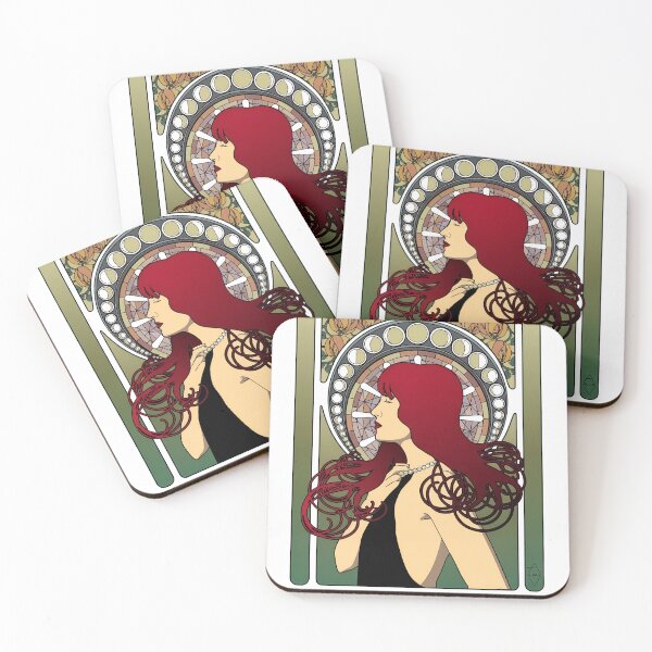Item preview, Elegant Singer Profile Vintage Style Art designed and sold by HumorInHues.
