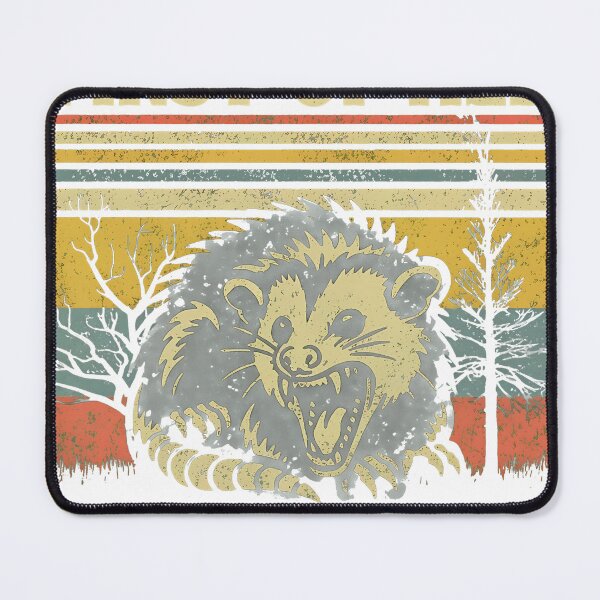 Item preview, Delightful Possum Retro Animal Statement  designed and sold by HumorInHues.