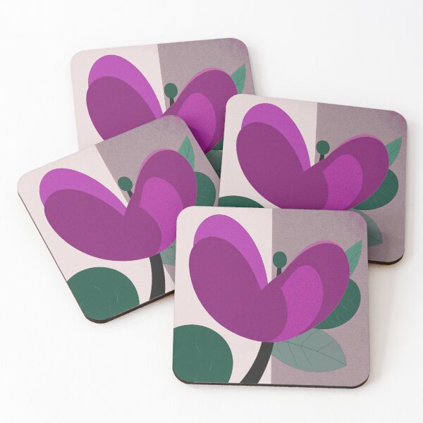 Item preview, Blooming in Silence | Modern Floral Illustration designed and sold by joycrysstudio.