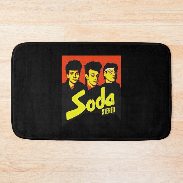 Item preview, Soda Stereo Pop Art Neon Retro Rock Band Vintage Style designed and sold by sayaribuana.