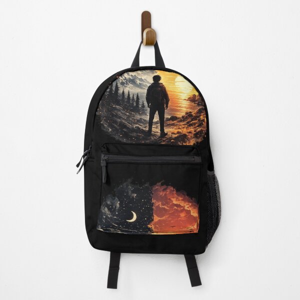 Item preview, Dual Worlds Explorer | Day & Night Adventure Landscape designed and sold by rigelcreation.