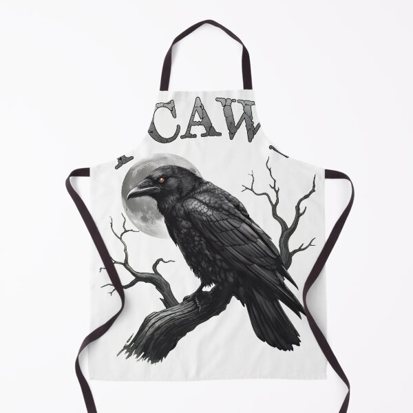 Item preview, Gothic Raven Moon Bird Phrase Design designed and sold by HumorInHues.