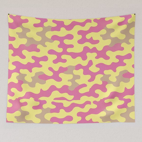 Item preview, Pastel Canary Camo designed and sold by lifeinspired4u.