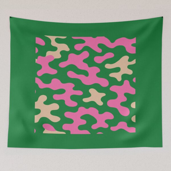 Item preview, Wild Pink And Green Camo designed and sold by lifeinspired4u.