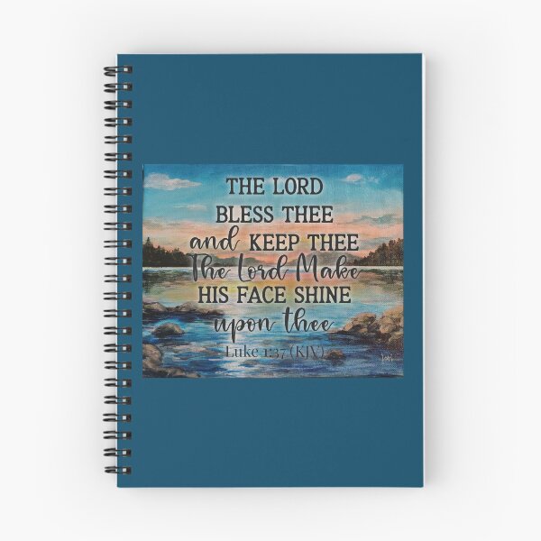 Item preview, The Lord Bless Thee On Northern Skies Background art by Lori Richardson designed and sold by Lori Richardson.