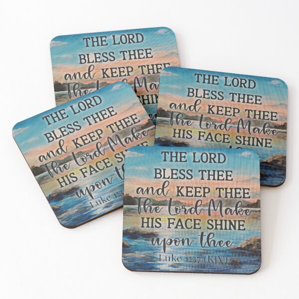 Item preview, The Lord Bless Thee On Northern Skies Background art by Lori Richardson designed and sold by Lori Richardson.