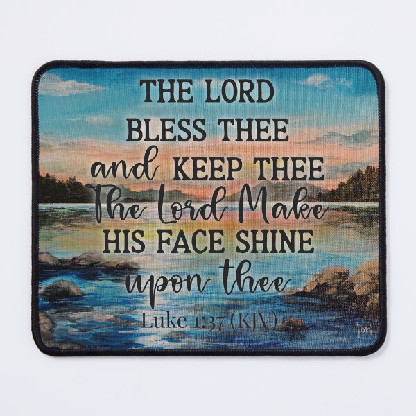 Item preview, The Lord Bless Thee On Northern Skies Background art by Lori Richardson designed and sold by Lori Richardson.