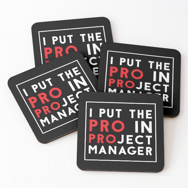 Item preview, I Put The Pro In Project Manager designed and sold by MarissaTries.