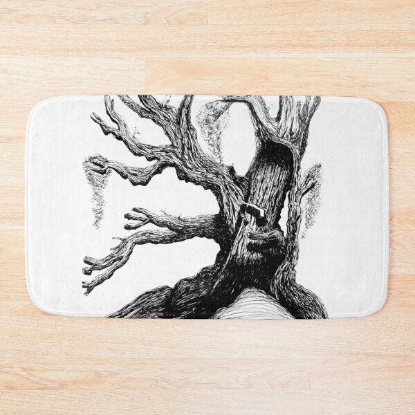 Item preview, Oak in City Park with Spanish Moss designed and sold by hogelstick.