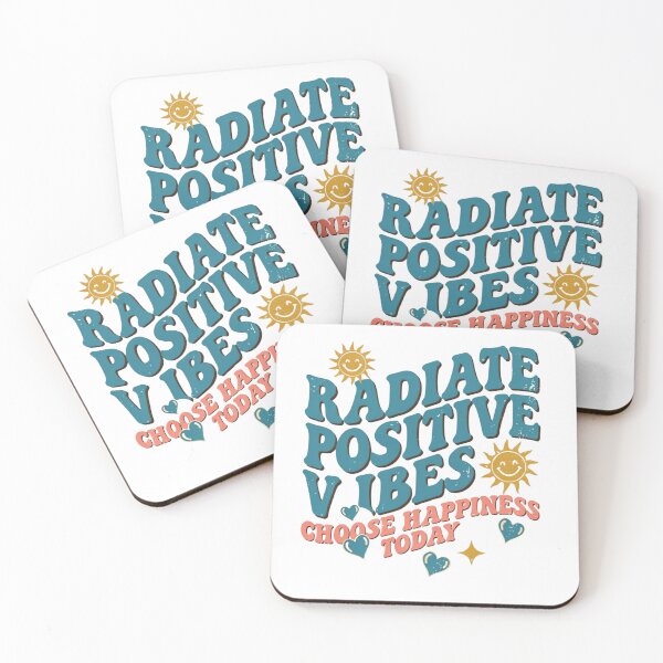 Item preview, Radiate Positive Vibes | Retro 70s Groovy Bubble Typography designed and sold by CrystalCove11.