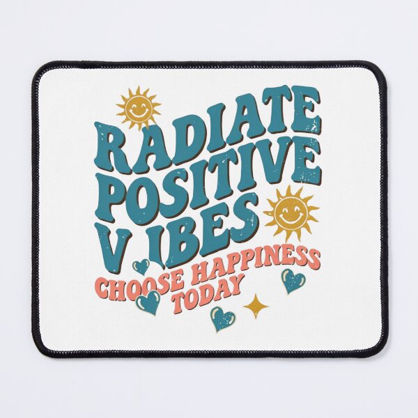 Item preview, Radiate Positive Vibes | Retro 70s Groovy Bubble Typography designed and sold by CrystalCove11.