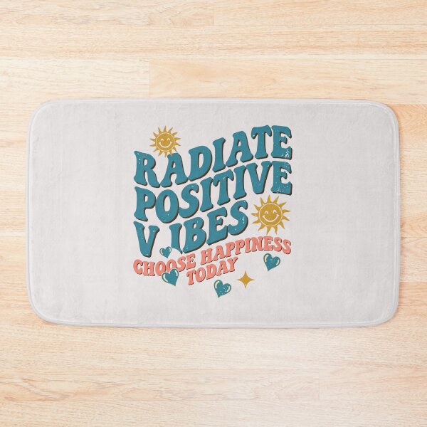 Item preview, Radiate Positive Vibes | Retro 70s Groovy Bubble Typography designed and sold by CrystalCove11.