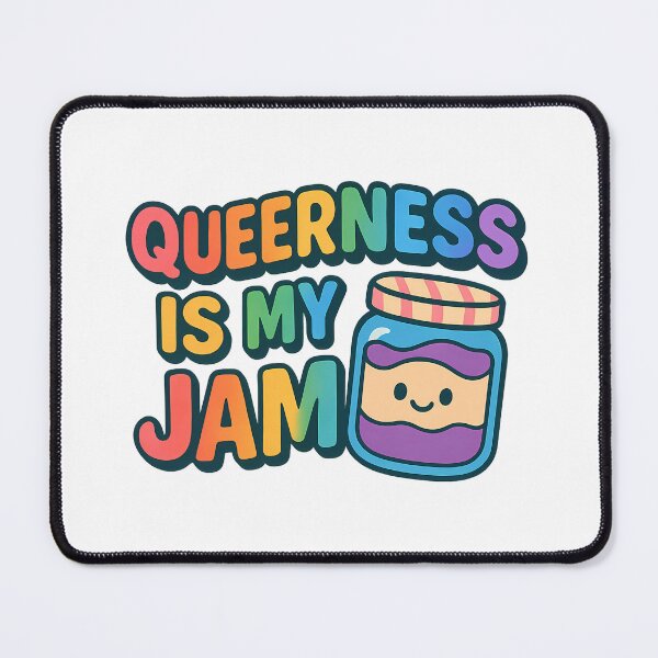Item preview, Queerness Is My Jam Queer Pride LGBTQ Cute Funny Kawaii designed and sold by Haus Of Sin.