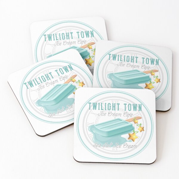 Item preview, Twlight Town Ice Cream Cafe designed and sold by IndieArtbox.