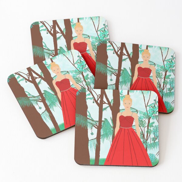 Item preview, Valentina on forest background designed and sold by Nova-Skygreen.