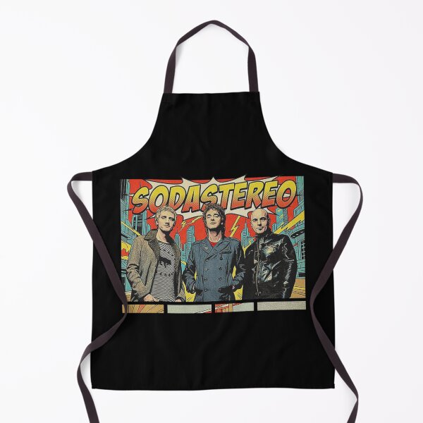 Item preview, Soda Stereo Comic Style Retro Rock Music designed and sold by sayaribuana.