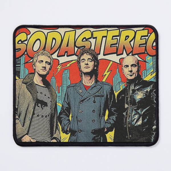 Item preview, Soda Stereo Comic Style Retro Rock Music designed and sold by sayaribuana.