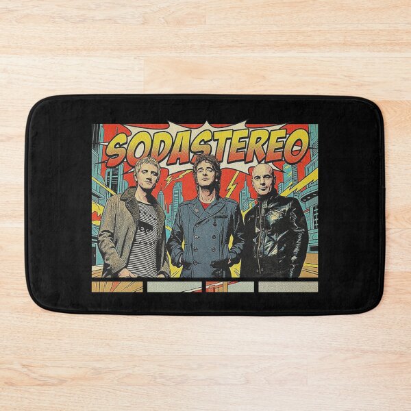 Item preview, Soda Stereo Comic Style Retro Rock Music designed and sold by sayaribuana.