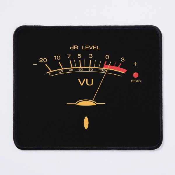 Item preview, Volume Vu Meter Vintage Audio Engineer Recording Studio Gear Head Musician Guitar designed and sold by goerelikothon.