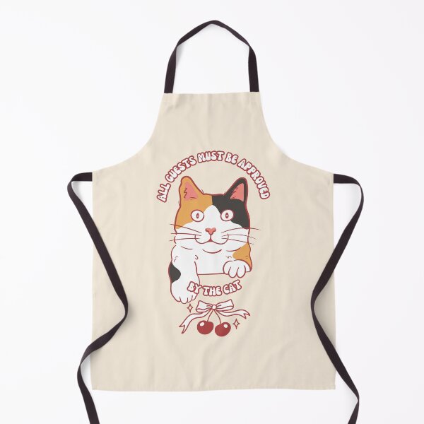 Item preview, Funny Retro Cat Housewarming Artwork, Cute & Girly Animal Design, Humorous Quotes designed and sold by SpringTeaDesigns.
