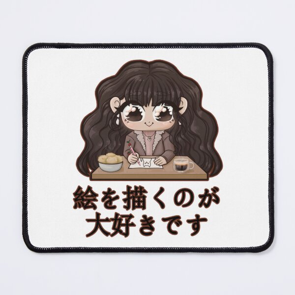 Item preview, Love Drawing Creative Chibi Artist Art designed and sold by LucianaMoraes.
