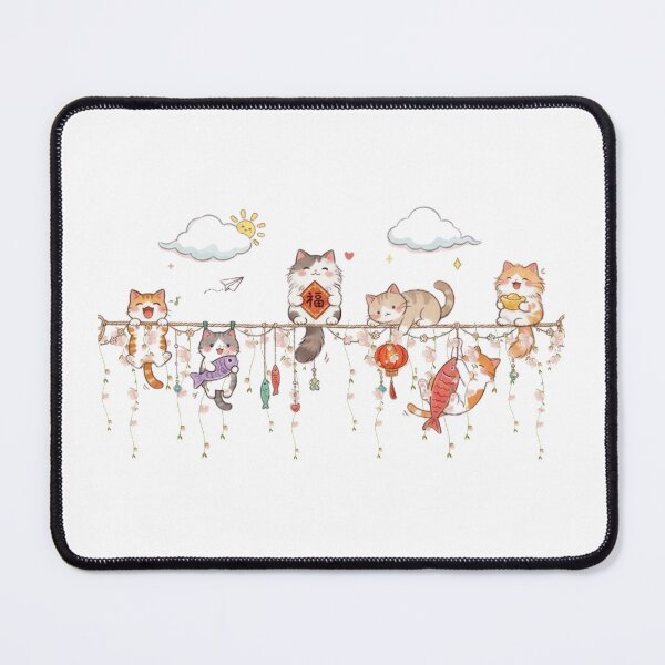 Item preview, Lucky Cats & Koi Dreams designed and sold by mommyniocean.