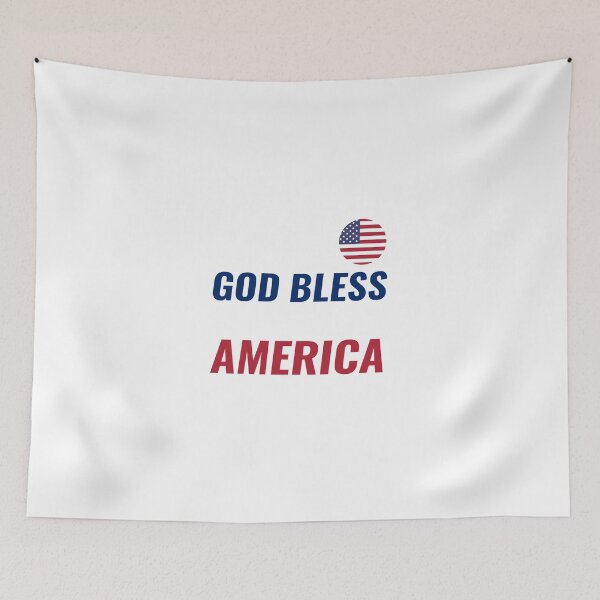Item preview, GOD BLESS AMERICA – Patriotic USA Tee | Uncle Jichuan designed and sold by Uncle-Jichuan.