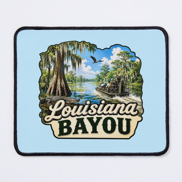 Item preview, Louisiana Bayou - Alligator Adventure designed and sold by Myra365Art.