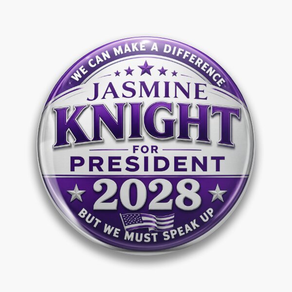 Item preview, KNIGHT 2028 pin design designed and sold by knightmerch48.