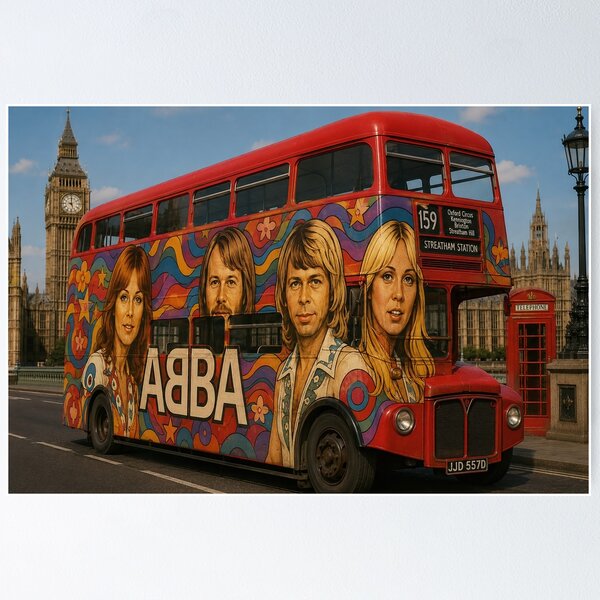 Item preview, ABBA - Legends in Pop designed and sold by Kipepeo2025.