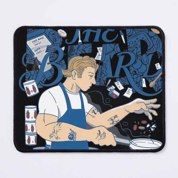 Item preview, Intense Chef Artistic Rendering With Kitchen Chaos designed and sold by Random-Toon.