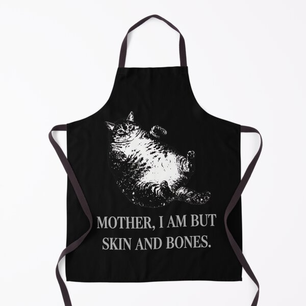Item preview, Plump Feline Skin and Bones Sarcastic Saying designed and sold by Random-Toon.