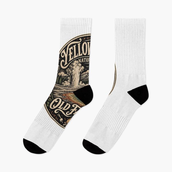 Item preview, Yellowstone National Park. Old Faithful. designed and sold by Birdie and Flynn.