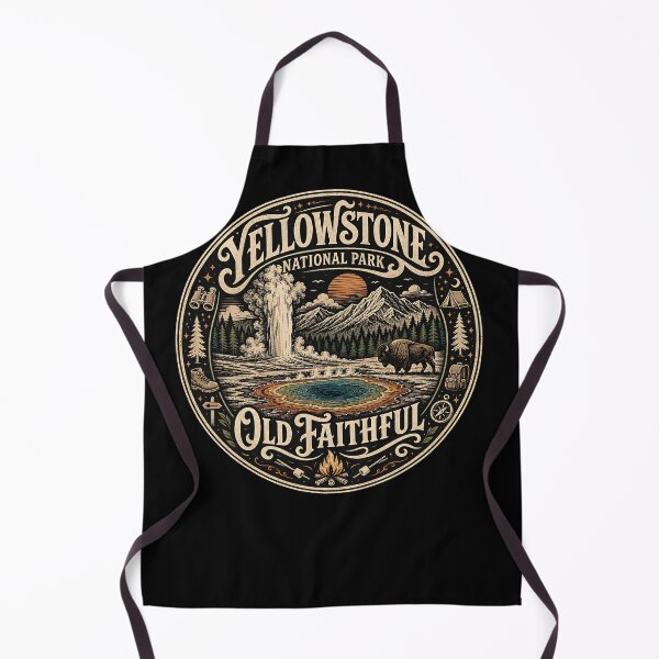 Item preview, Yellowstone National Park. Old Faithful. designed and sold by Birdie and Flynn.
